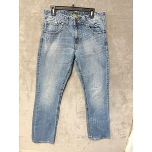 Rocky Mountain Jeans Mens 32 x 36 Boot Cut Light Wash Denim MWR47KD